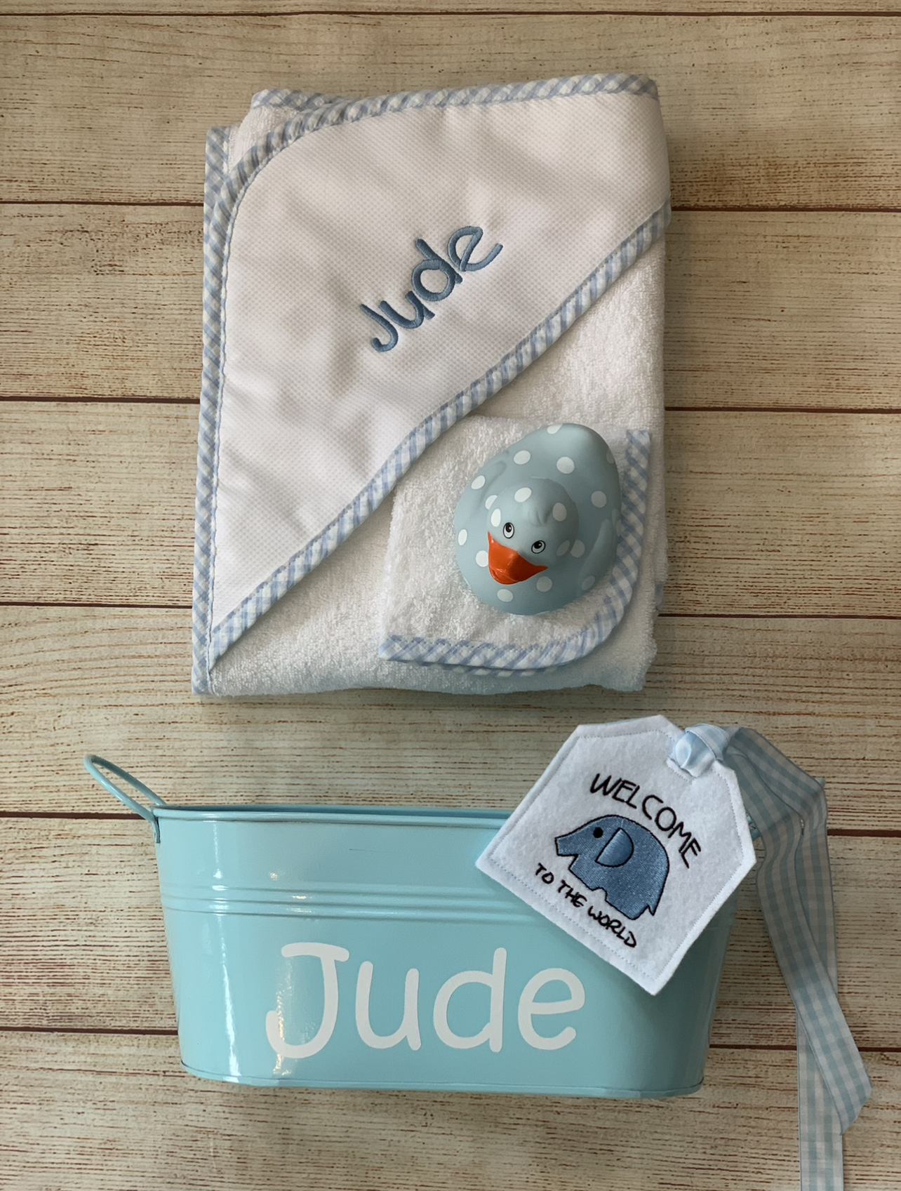 Hooded Towel and Wash Cloth
